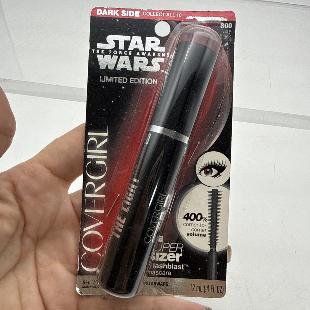 Covergirl Limited Edition Super Sizer Star Wars Mascara Dark And Light Side NIP